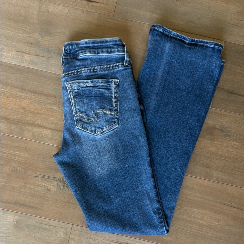 Silver Jeans Blue Straight Leg Classic Denim